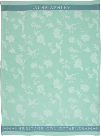 Theedoek Mint Flowers 50x70 cm - Laura Ashley Heritage servies