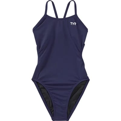 1-delig meisjes zwempak TYR Solid Cutoutfit