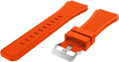 CHPN - Oranje horlogebandje - Bandje geschikt voor Samsung Gear S3 - Oranje - 46MM - Oranje smartwatch bandje