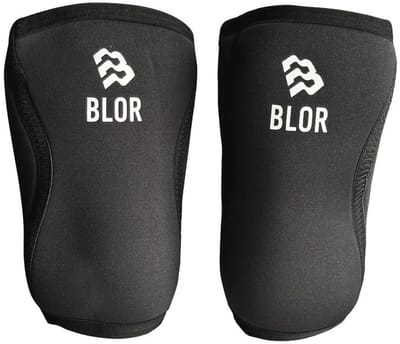 Kniebeschermers 7 mm neopreen voor powerlifting en bodybuilding