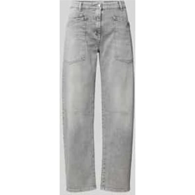 barrel fit jeans van katoenmix model 'OCEAN'