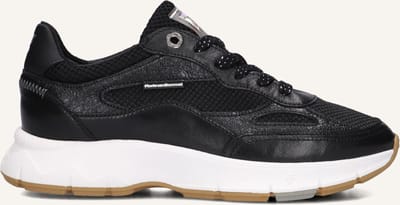 Floris Van Bommel Sfw-10101 Daysi Sneakers - Leer - Dames - Zwart - Maat 37,5
