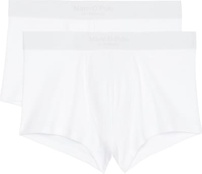 Marc O'Polo Heren hipster short / pant 2 pack Iconic Rib