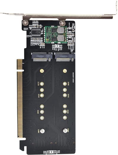 SSD Adapter Converter - M.2 NGFF mSATA - Opslag Uitbreiden - Met Schakelaar - 10x10x1 cm
