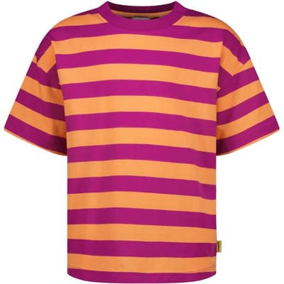 Vingino Girls Basic Stripe Tee T-shirt Aster Pink Taglia: 16 | T-shirt Outlet | kids | Rosa