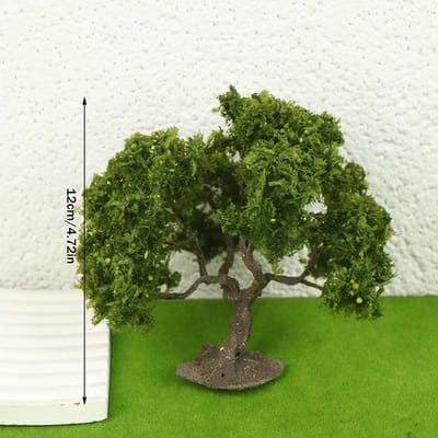 12/15cm Hoog Superieure Kwaliteit Draad Modelboom Micro Landschap Landschapsdecoratie Zandtafel Parklandschap DIY Stof