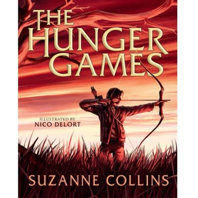 The Hunger Games Geïllustreerde Editie door Suzanne Collins Hardcover Boek 9781339030609