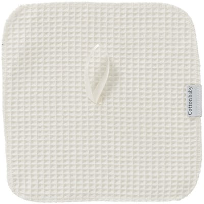 Cottonbaby - speendoekje - wafel - room