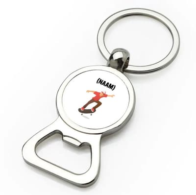 Akyol - skateboarden met eigen naam flesopener - Sport - skateboarder - skaten - 9 bij 3 cm