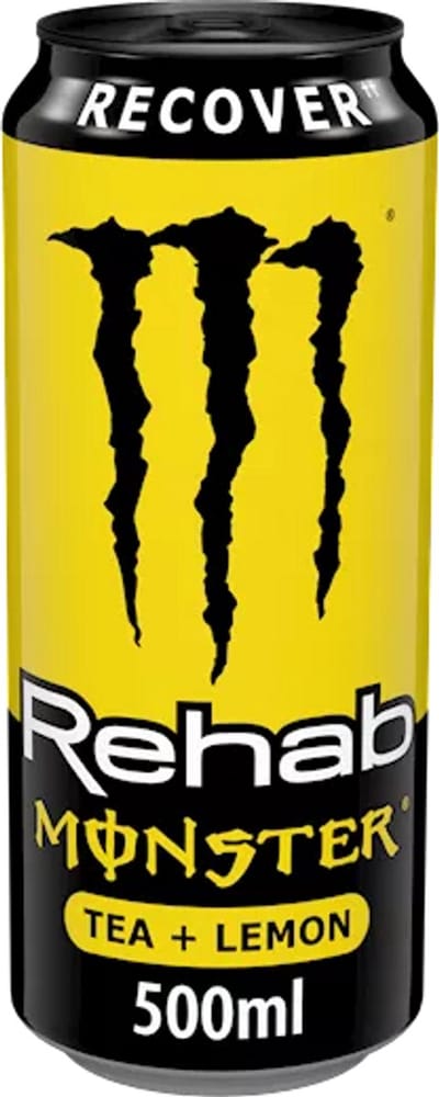 Monster Energy Rehab Energy Lemonade - 12 x 500 ml blikjes