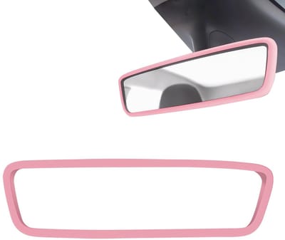 Siliconen Achteruitkijkspiegel Cover - Roze Auto Accessoire voor Bescherming en Decoratie