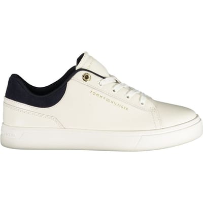 Tommy Hilfiger Bianco Polyurethaan Dames Sneakers