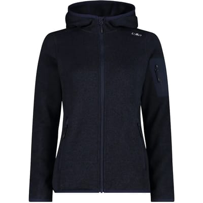 Dames fleece met capuchon CMP
