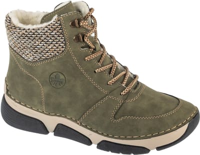 Rieker Booties 45955, Vrouwen, Groen, Laarsjes, maat: 38