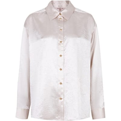 Esqualo blouse F25-15512 - Pearl