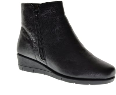 Hush Puppies Zwart Enkellaarzen Dubbel Rits maat 36