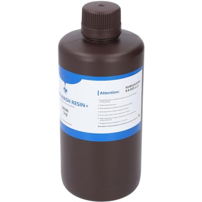 3D-printhars, gietbaar, waterafwasbaar, UV-uithardend, hoge resolutie, 80 Shore-hardheid, 1 kg verbruiksartikelen