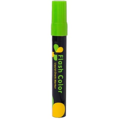 Surligneur Coloré Craie Liquide Surligneur LED Effaçable Marqueur Fluorescent Stylo de Dessin Graffiti Pour Tableau Blanc Fenêtre en Verre vert