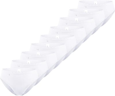 sloggi Dames tai slip 9 pack 24/7 Cotton Lace