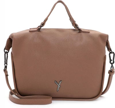 SURI FREY Schoudertas Gitty Bowlingbag Taupe Lichtbruin