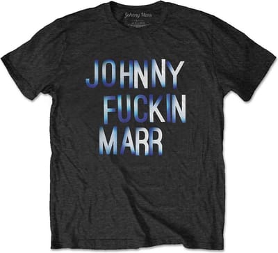Johnny Marr - JFM Heren T-shirt - S - Zwart