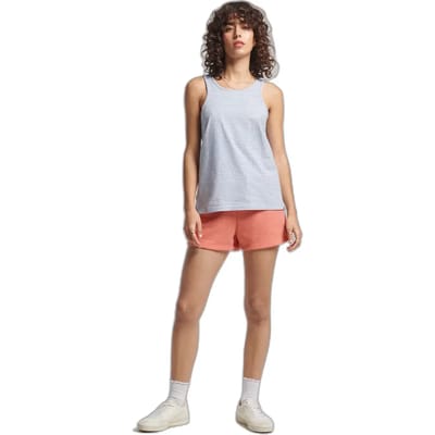 Tanktop van biologisch katoen voor vrouwen Superdry Vintage Logo Stripe