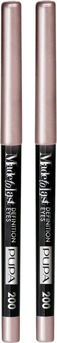 2 stuks Pupa Milano Made To Last Definition Eyes Oogpotlood - voordeelpak - 200 Desert Taupe