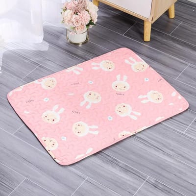 Tapis pour animaux de compagnie Tapis pour chien Tapis spécial en coton pour chiens de petite et moyenne taille pour dormir sur un tapis de couchage pour chat Tapis d'été antidérapant pour animaux de compagnie S size 40 * 30cm