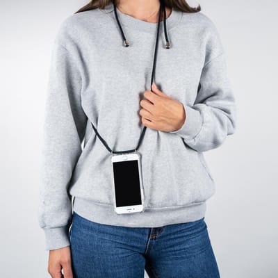imoshion Hoesje - Geschikt voor Google Pixel 9a - Backcover met koord - Zwart