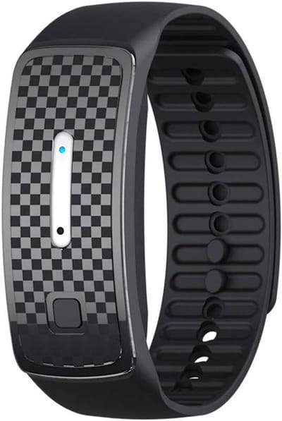 Anti muggen-anti muggen armband-ultrasone anti-muggen armband - Anti-muggen armband - Anti-muggen - USB oplaadbare anti-muggenriem - Geschikt voor kamperen, wandelen, kinderen en volwassenen-zwart