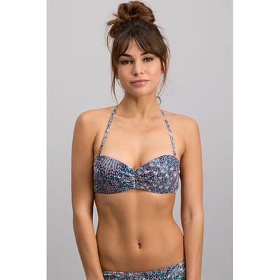 Shiwi Ladies Bandeau Wire Top Fantastic Multi Colour Größe: 34 | Bikinis Outlet | Damen