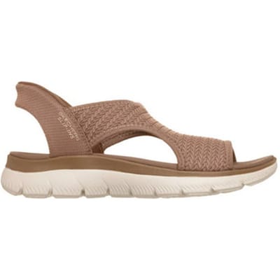 Skechers Hands Free Slip-Ins Summits dames sandaal - Bruin - Maat 38