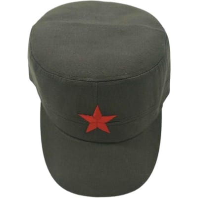 Klassieke Heren Militaire Petten Heren Dames Nauwsluitende Baseball Zonwerende Petten Verstelbaar Rode Ster Leger Petten Buiten Casual Sport One Size gray