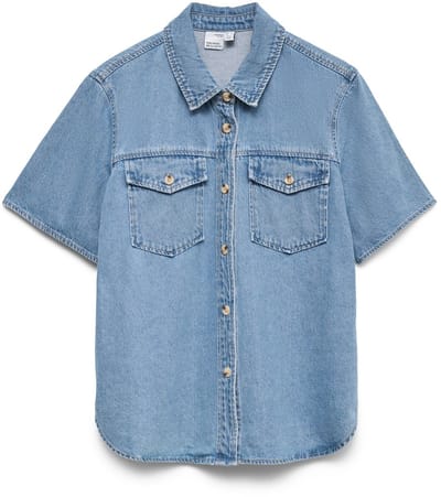 Vero Moda Curve Denim overhemd VMCSIGGA Denim overhemd