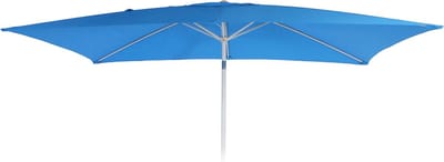 Vervangende hoes voor parasol N23, parasolhoes vervangende hoes, 2x3m rechthoekige stof/textiel 4,5kg UV 50+ ~ blauw