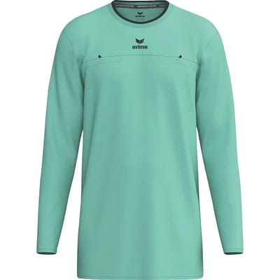 Erima Referee Scheidsrechtersshirt Lange Mouw Kinderen - Mintgroen | Maat: 128