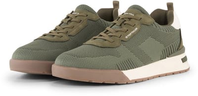 Tom Tailor - Sneakers met mesh - Maat 40 - khaki
