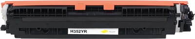HP CF352A - Toner Geel - 1000 pagina's - Huismerk Compatible - Geschikt voor HP Color LaserJet Pro MFP M176 HP Color LaserJet Pro MFP M177fw - H352YR alternatief - HP toner