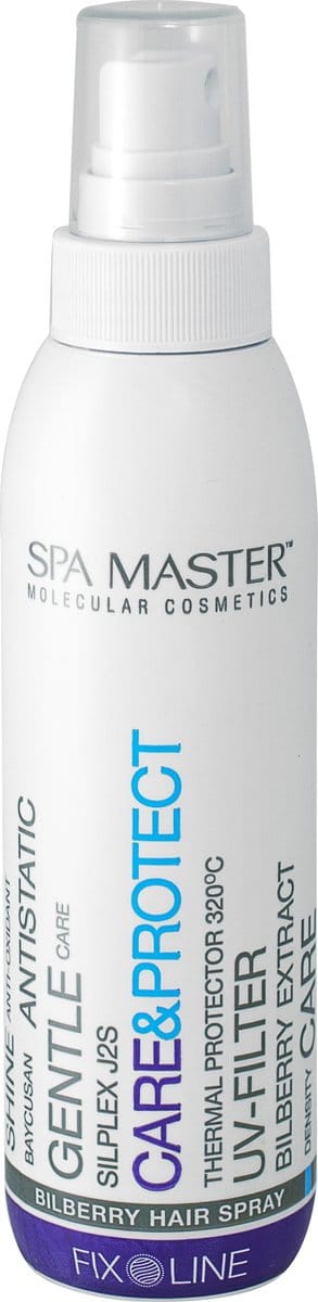 Spa Master Heat Protection Spray – Anti Statische Hittebescherming Heat Spray – Verzorgt & Beschermt tot 320°C – voor Alle Haartypes – 200ml