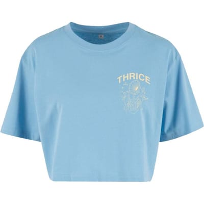Thrice T-shirt - Songs Forever - S tot XXL - voor Vrouwen - blauw