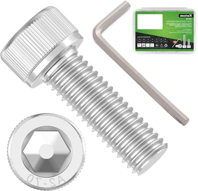 Machineschroeven - Bouten met dopkop - Apparatuur monteren - 304 Roestvrij staal - M3 x 10 mm - Roestvrij staal