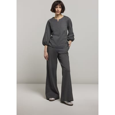 Summum Woman Trousers Boot Cut Punto Milano Mid Grey Size: 36 | Formal pants Outlet | Dames | Grijs