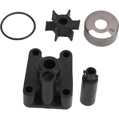 Marine Waterpomp Kit 4-Takt 2.5 Paardekracht Vervanging Buitenboordmotor Waterpomp Assemblage black