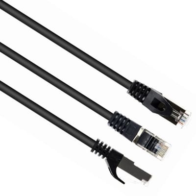 CablExpert PP6-0.5M/BK - Netwerkkabel, FTP Cat6, zwart