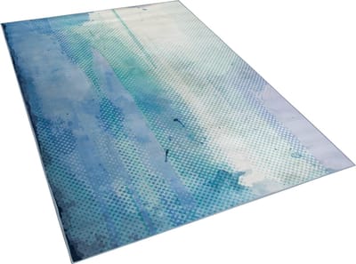 SUSUZ - Laagpolig vloerkleed - Lichtgrijs - 140 x 200 cm - Polyester