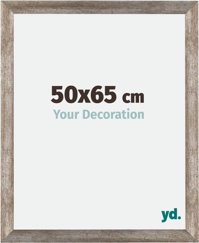 Your Decoration - Fotolijst 50x65 cm - MDF - Metaal Vintage - Mura
