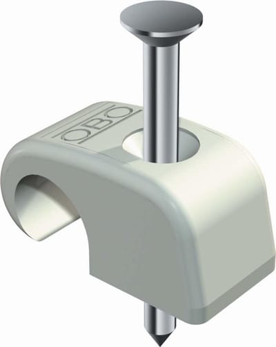 Nagelklemmen 10-14 mm met Spijker (100 stuks) - Bevestigingsmateriaal