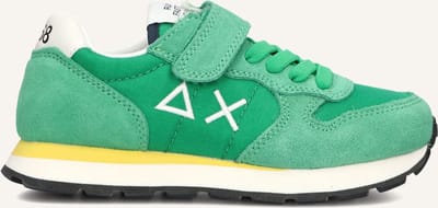 Sun68 Boys Tom Solid Sneakers - Jongens - Groen - Maat 32