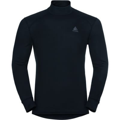 ODLO Active Warm Col Thermoshirt Heren - Zwart - Maat M