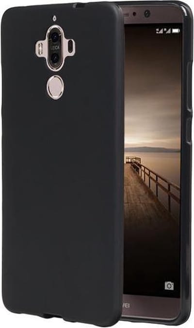 Huawei Mate 9 TPU back case hoesje Zwart